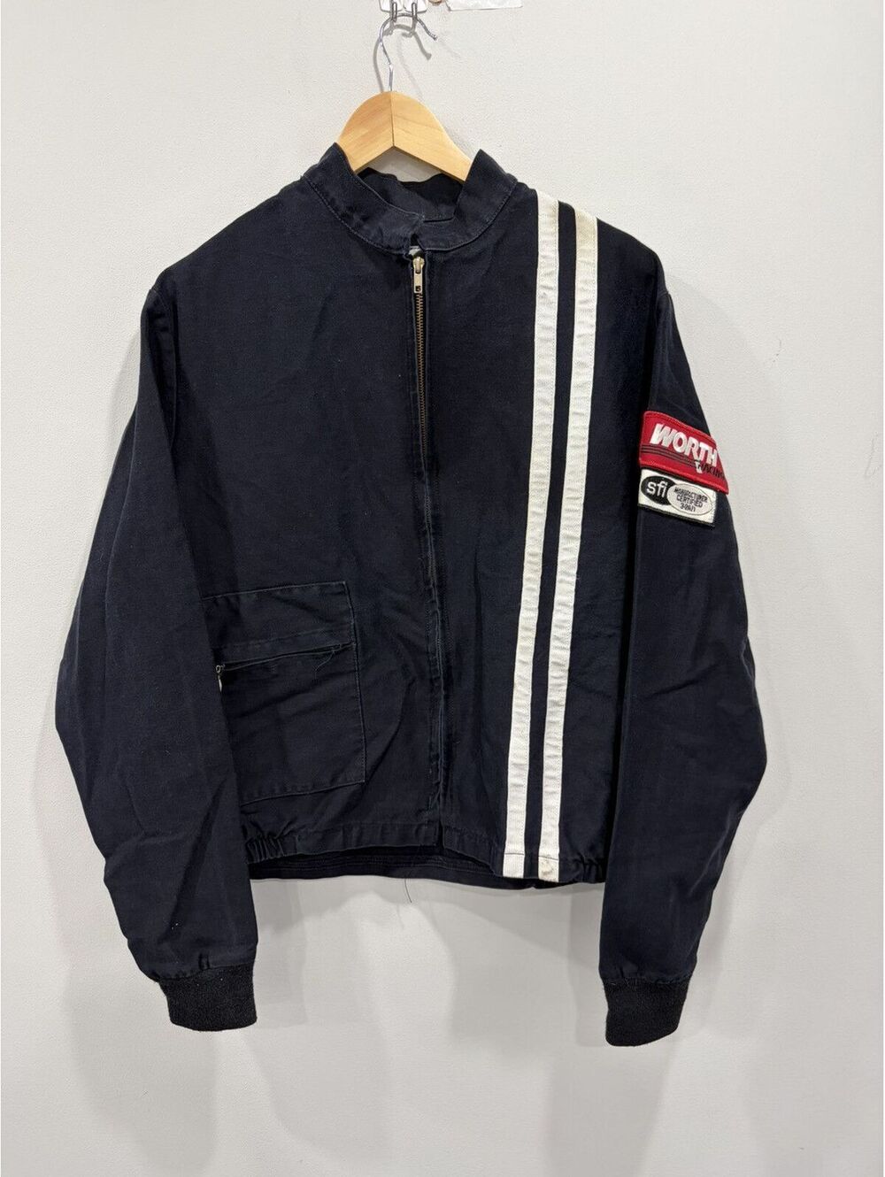 Vintage Worth Racing Jacket striped